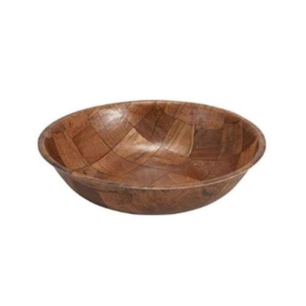 Winco 6 in Woven Wood Salad Bowl WWB-6